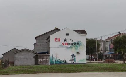 垫江新农村墙绘