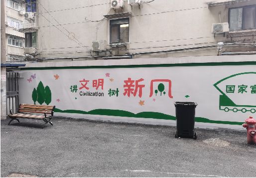 垫江社区墙绘